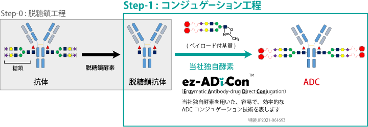 当社ADCコンジュゲーション技術